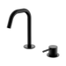 Nero Mecca Hob Basin Mixer Set Edge Spout - Matte Black