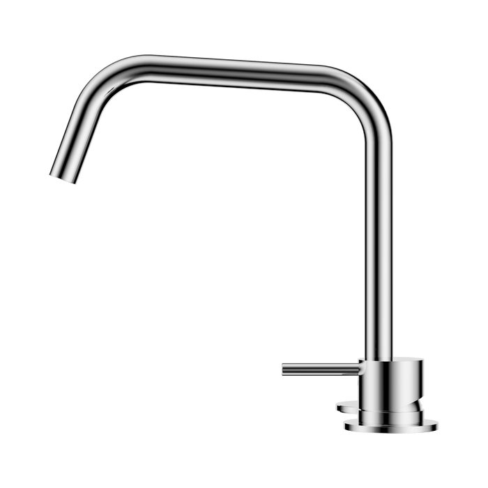 Nero NR221901mCH Mecca Hob Bath Kitchen Mixer Set Edge Spout II Chrome image 2 | SKU: NR221901MCH