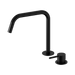Nero Mecca Hob Bath/Kitchen Mixer Set Edge Spout II - Matte Black
