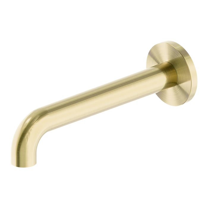 Nero Mecca Basin/Bath Spout Only 160mm - Brushed Gold