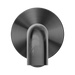 Nero NR221903C185GR Mecca Basin Bath Spout Only 185mm Graphite image 2 | SKU: NR221903C185GR