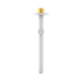 Nero NR221903GMW Mecca Wall Mounted Swivel Bath Spout Only 225mm Matte White image 2 | SKU: NR221903GMW