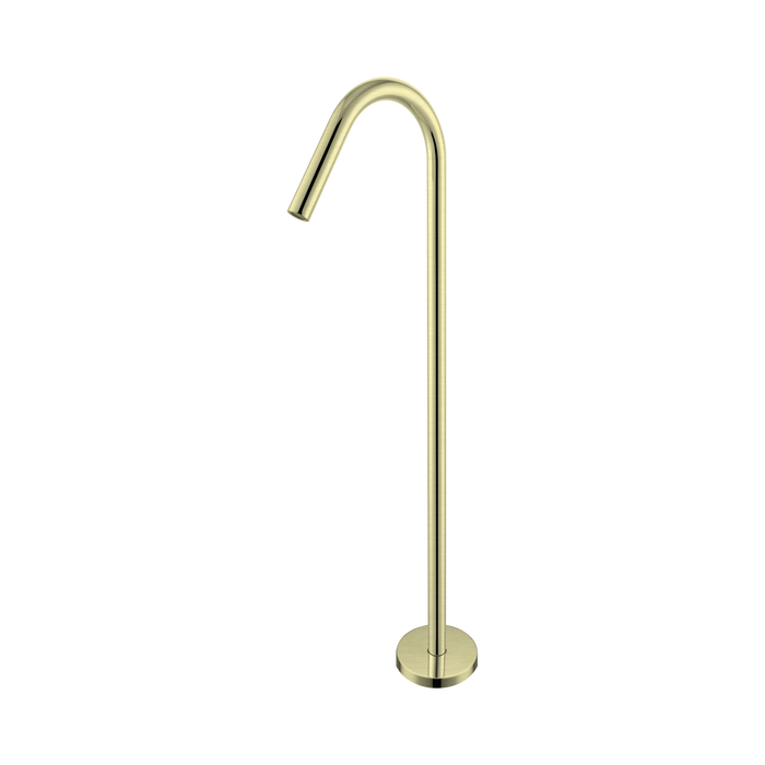 Nero Mecca Freestanding Bath Spout Only - Brushed Gold