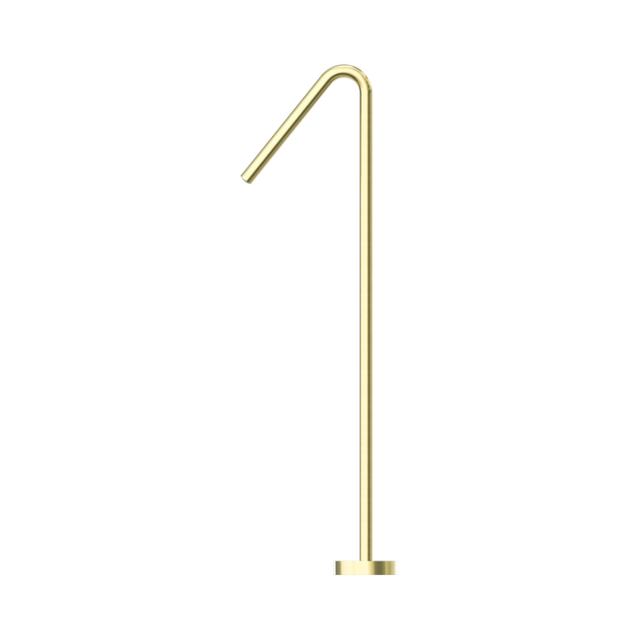 Nero NR221903aBG Mecca Freestanding Bath Spout Only Brushed Gold image 3 | SKU: NR221903ABG