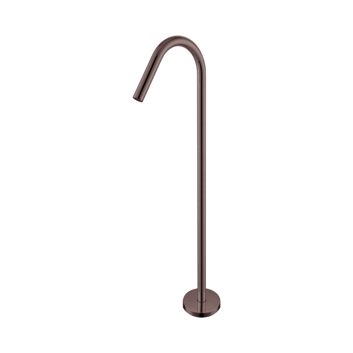 Nero Mecca Freestanding Bath Spout Only - Brushed Bronze