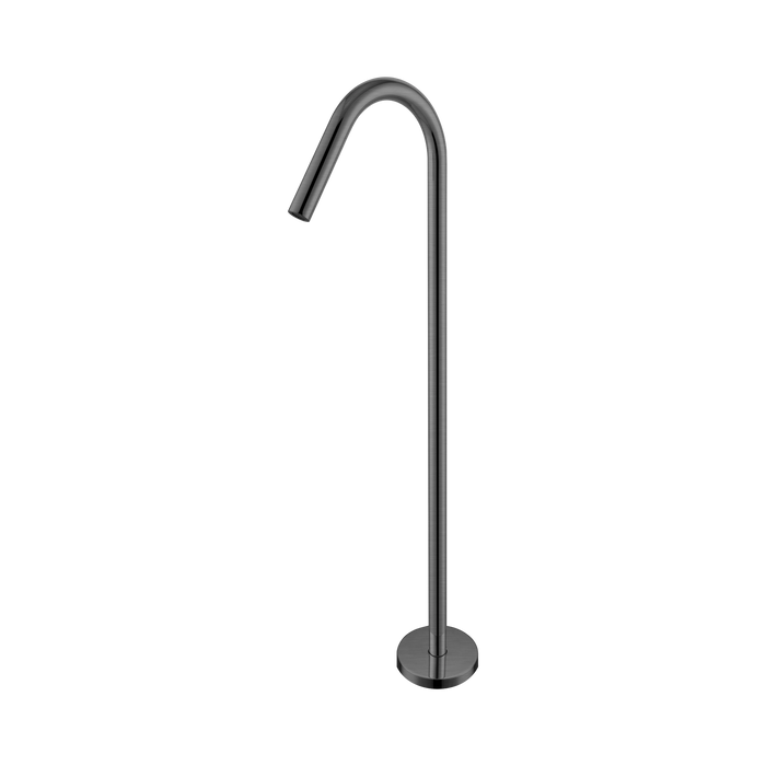 Nero Mecca Freestanding Bath Spout Only - Gun Metal