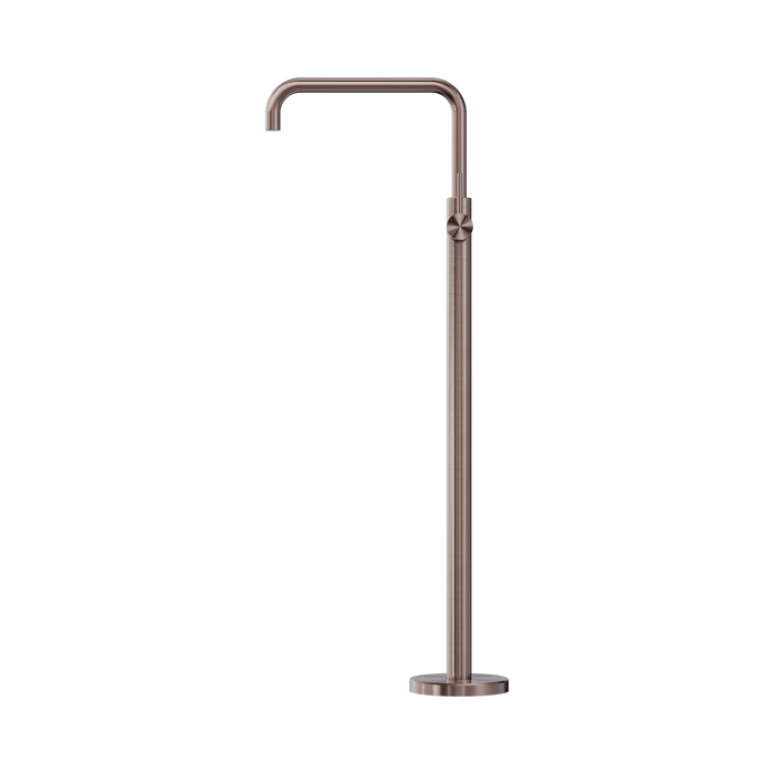 Nero NR221903bBZ Mecca Freestanding Bath Mixer Square Shape Brushed Bronze image 2 | SKU: NR221903BBZ