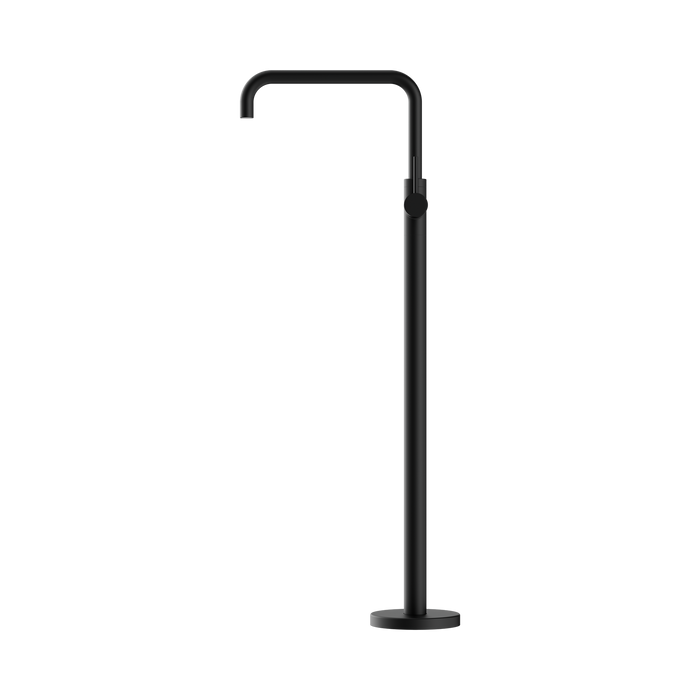 Nero NR221903bMB Mecca Freestanding Bath Mixer Square Shape Matte Black image 2 | SKU: NR221903BMB