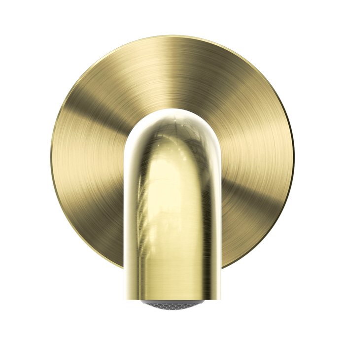 Nero NR221903c185BG Mecca Basin Bath Spout Only 185mm Brushed Gold image 2 | SKU: NR221903C185BG