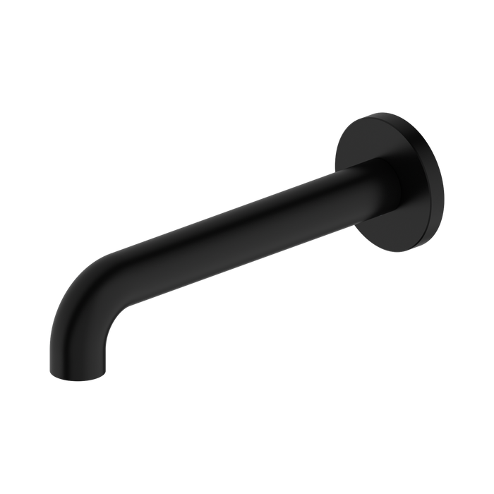 Nero Mecca Basin/Bath Spout Only 185mm - Matte Black