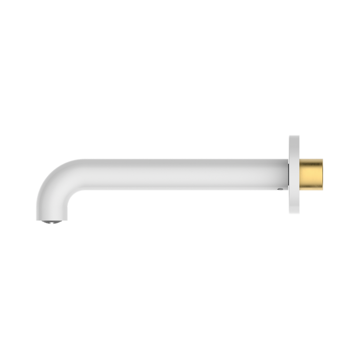 Nero NR221903c185MW Mecca Basin Bath Spout Only 185mm Matte White image 3 | SKU: NR221903C185MW