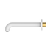 Nero NR221903c185MW Mecca Basin Bath Spout Only 185mm Matte White image 3 | SKU: NR221903C185MW