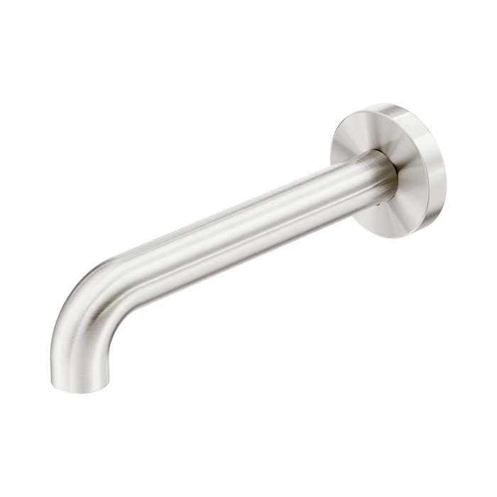 Nero Mecca Basin/Bath Spout Only 185mm II - Brushed Nickel