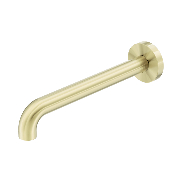 Nero Mecca Basin/Bath Spout Only 230mm II - Brushed Gold