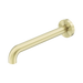Nero Mecca Basin/Bath Spout Only 230mm II - Brushed Gold