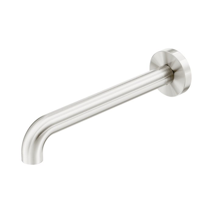 Nero Mecca Basin/Bath Spout Only 230mm II - Brushed Nickel