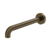 Nero Mecca Basin/Bath Spout Only 230mm II - Tumbled Antique Brass