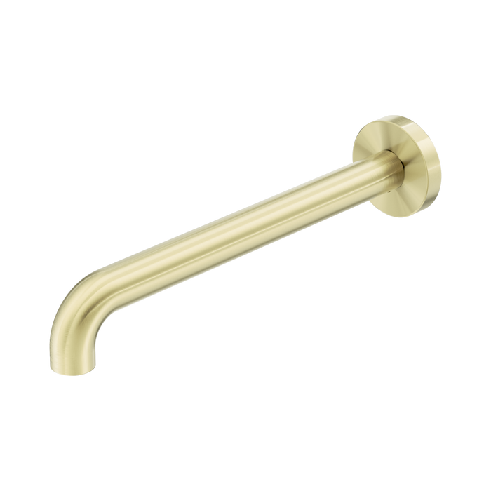 Nero Mecca Basin/Bath Spout Only 260mm II - Brushed Gold