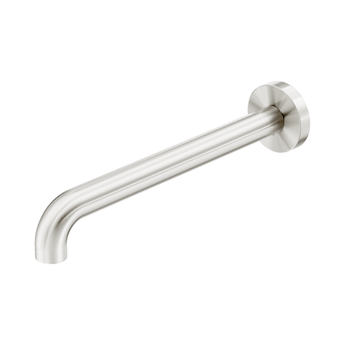 Nero Mecca Basin/Bath Spout Only 260mm II - Brushed Nickel