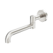 Nero Mecca Wall Mounted Swivel Bath Spout Only 225mm II - Brushed Nickel