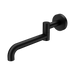 Nero Mecca Wall Mounted Swivel Bath Spout Only 225mm II - Matte Black
