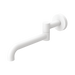 Nero Mecca Wall Mounted Swivel Bath Spout Only 225mm II - Matte White