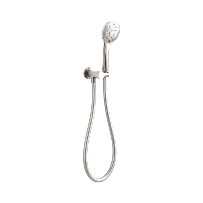 Nero Mecca Shower On Bracket With Air Shower - Brushed Nickel