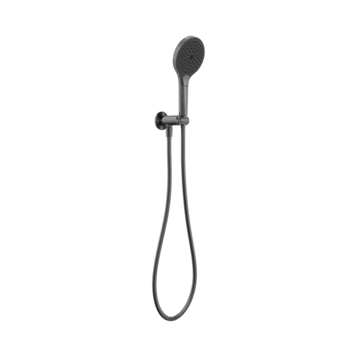 Nero Mecca Shower On Bracket With Air Shower II - Gun Metal
