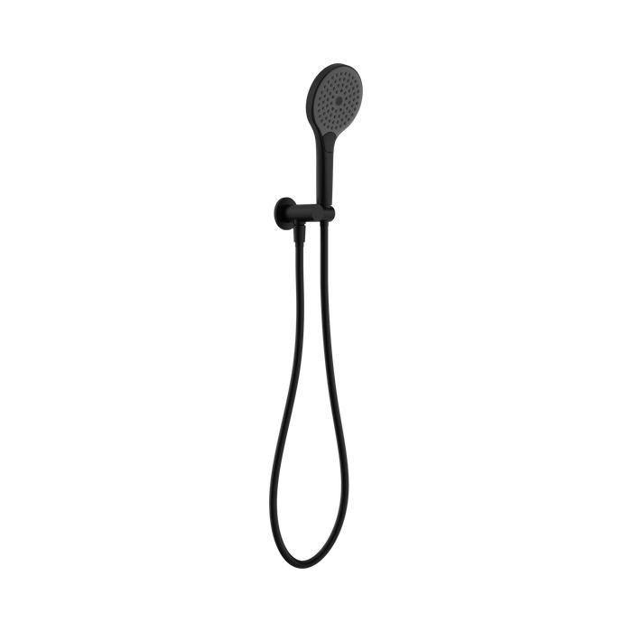 Nero Mecca Shower On Bracket With Air Shower II - Matte Black