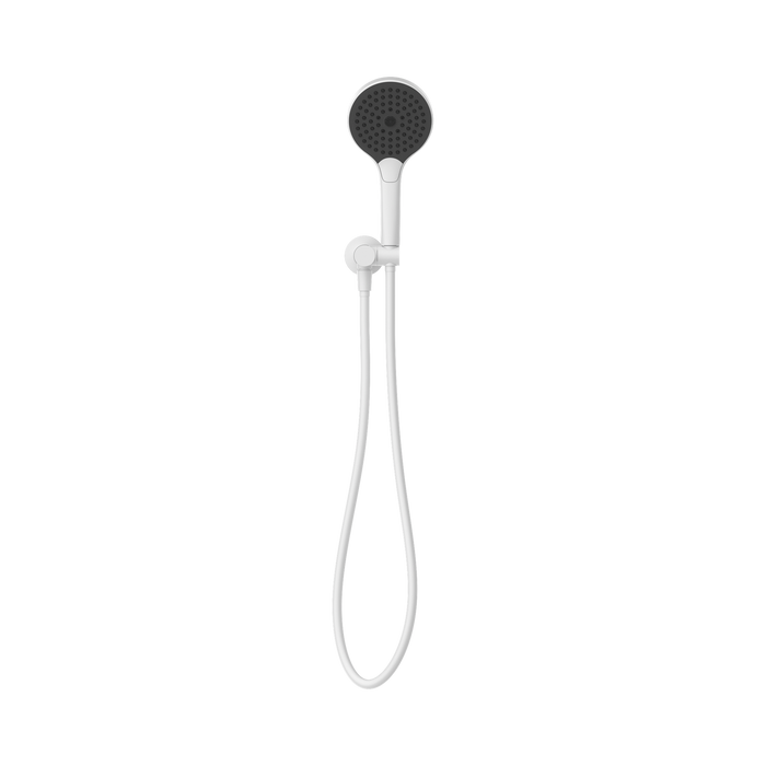 Nero NR221905FMW Mecca Shower On Bracket With Air Shower II Matte White image 2 | SKU: NR221905FMW