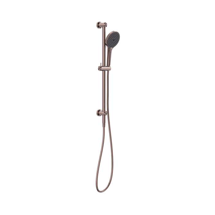 Nero Mecca Shower Rail With Air Shower II - Brushed Bronze