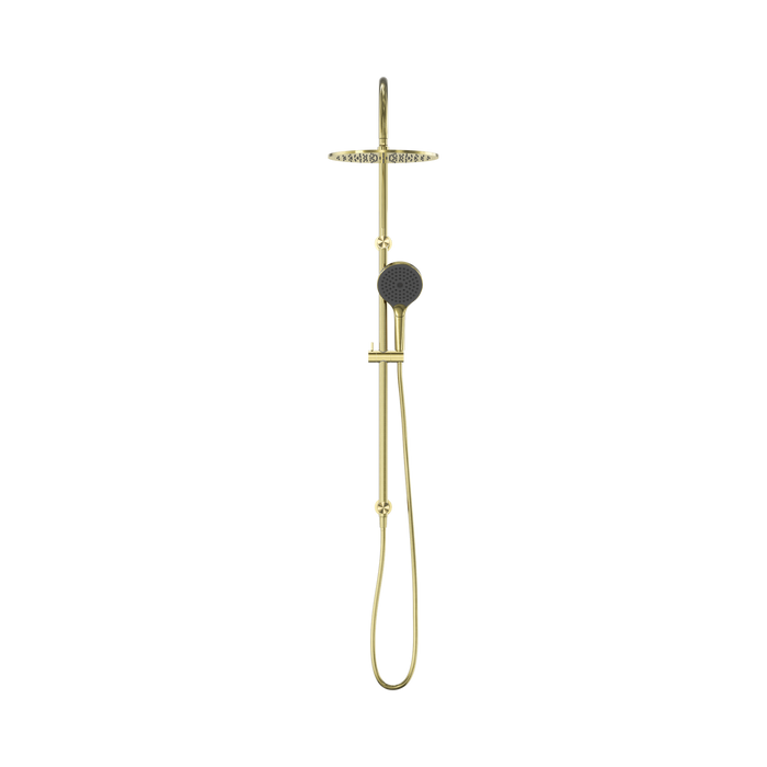 Nero NR221905HBG Mecca Twin Shower With Air Shower II Brushed Gold image 2 | SKU: NR221905HBG