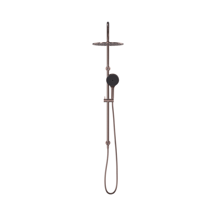 Nero NR221905HBZ Mecca Twin Shower With Air Shower II Brushed Bronze image 2 | SKU: NR221905HBZ