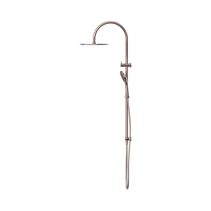 Nero NR221905HBZ Mecca Twin Shower With Air Shower II Brushed Bronze image 3 | SKU: NR221905HBZ