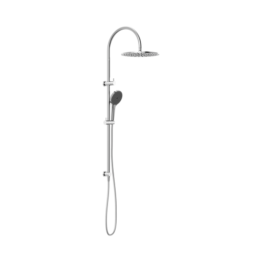 Nero Mecca Twin Shower With Air Shower II - Chrome