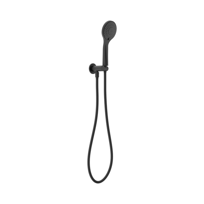 Nero Mecca Shower On Bracket With Air Shower - Matte Black