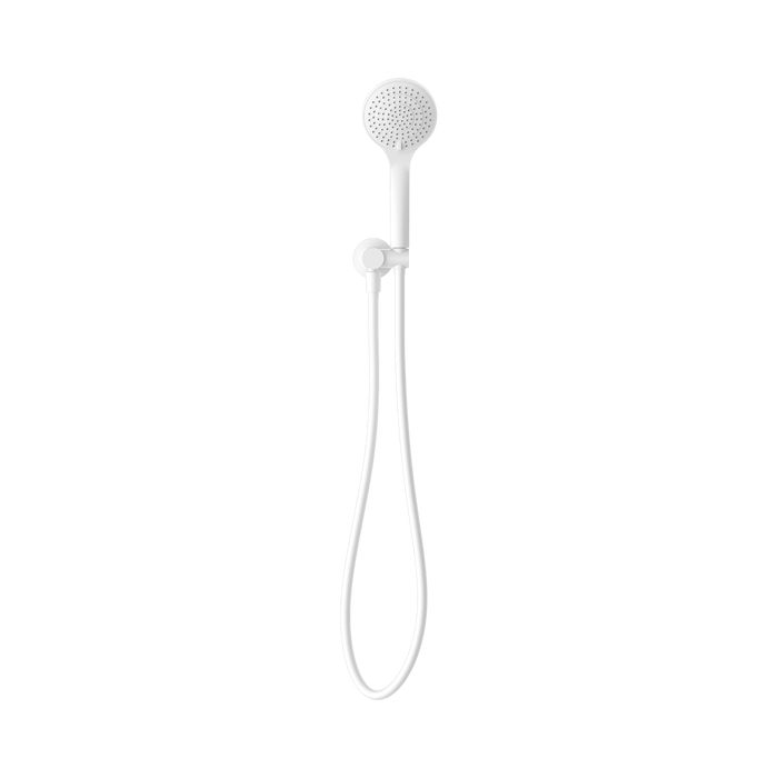 Nero NR221905MW Mecca Shower On Bracket With Air Shower Matte White image 2 | SKU: NR221905MW