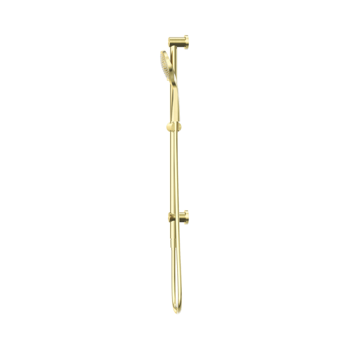 Nero NR221905aBG Mecca Shower Rail With Air Shower Brushed Gold image 3 | SKU: NR221905ABG