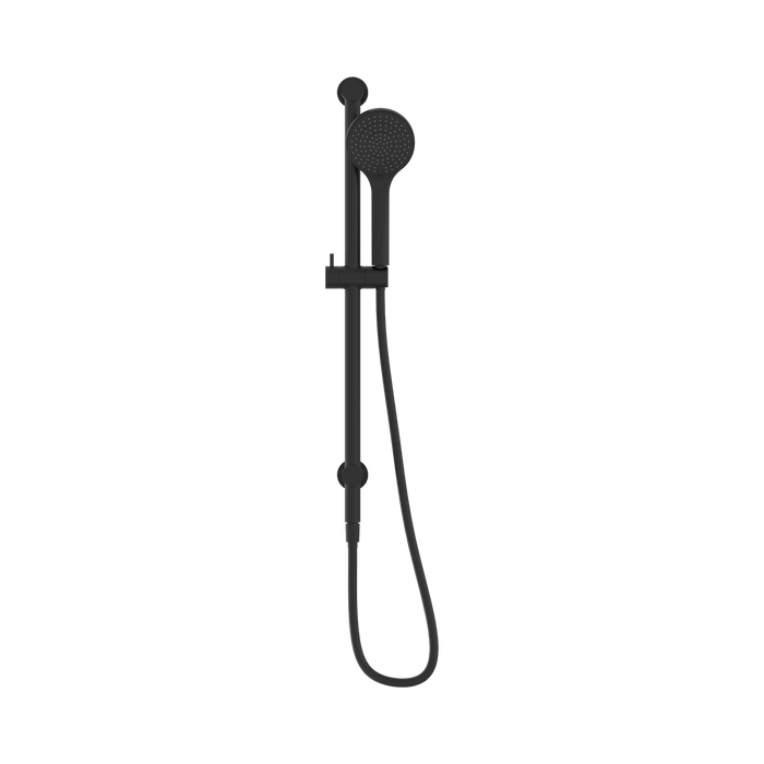 Nero NR221905aMB Mecca Shower Rail With Air Shower Matte Black image 2 | SKU: NR221905AMB