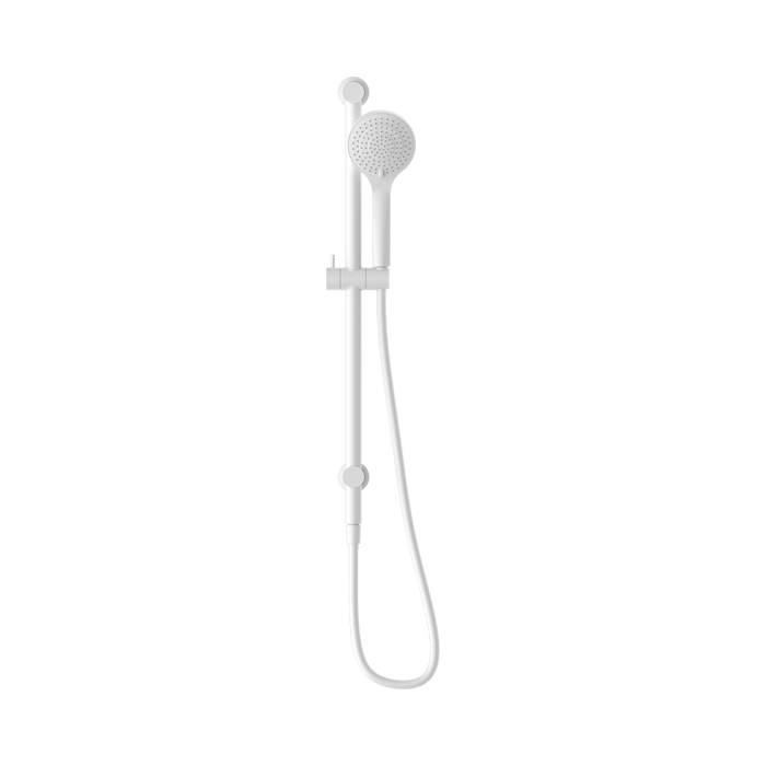Nero NR221905aMW Mecca Shower Rail With Air Shower Matte White image 2 | SKU: NR221905AMW