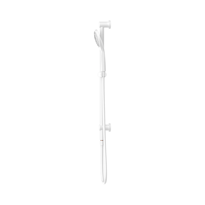 Nero NR221905aMW Mecca Shower Rail With Air Shower Matte White image 3 | SKU: NR221905AMW