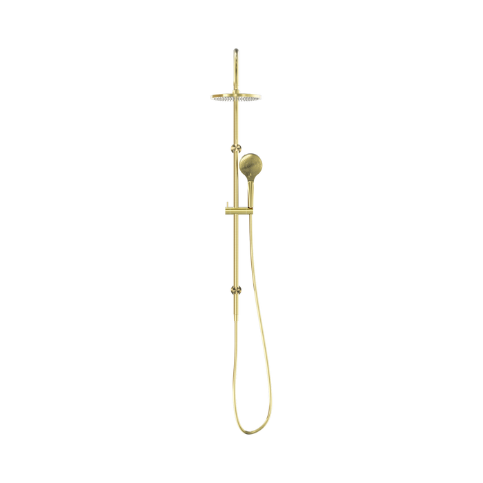 Nero NR221905bBG Mecca Twin Shower With Air Shower Brushed Gold image 2 | SKU: NR221905BBG