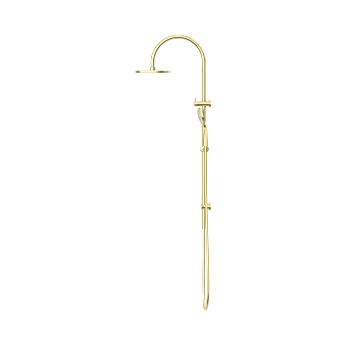 Nero NR221905bBG Mecca Twin Shower With Air Shower Brushed Gold image 3 | SKU: NR221905BBG