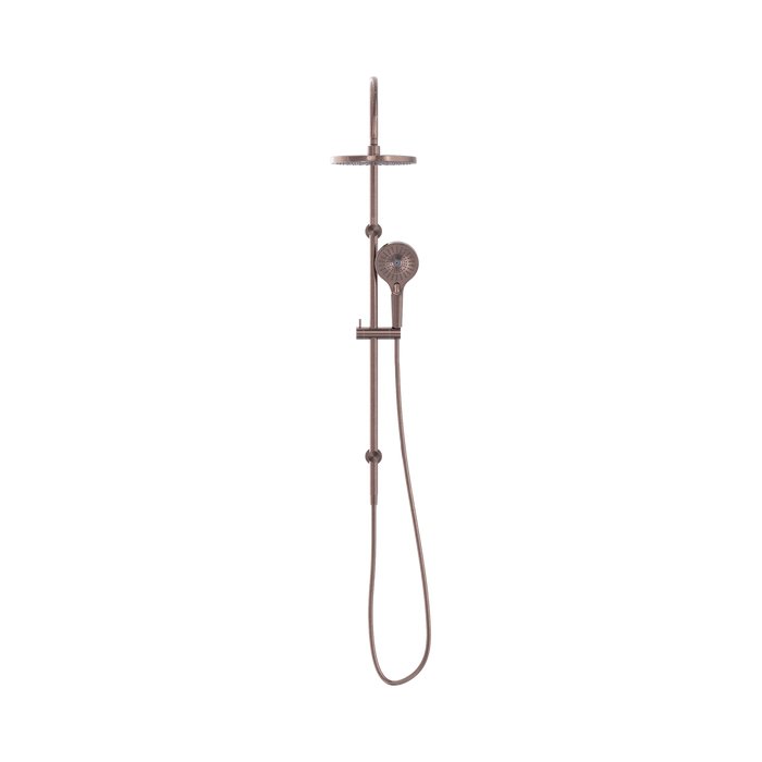 Nero NR221905eBZ Mecca Twin Shower Brushed Bronze image 3 | SKU: NR221905EBZ