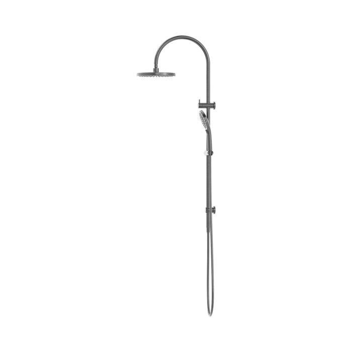 Nero NR221905eGM Mecca Twin Shower Gun Metal image 2 | SKU: NR221905EGM