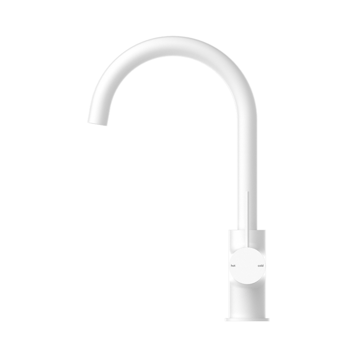 Nero NR221907MW Mecca Kitchen Mixer Matte White image 3 | SKU: NR221907MW