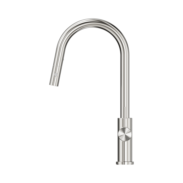 Nero NR221908BN Mecca Pull Out Sink Mixer With Vegie Spray Function Brushed Nickel image 3 | SKU: NR221908BN
