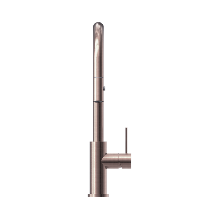 Nero NR221908BZ Mecca Pull Out Sink Mixer With Vegie Spray Function Brushed Bronze image 2 | SKU: NR221908BZ