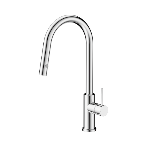 Nero Mecca Pull Out Sink Mixer With Vegie Spray Function - Chrome