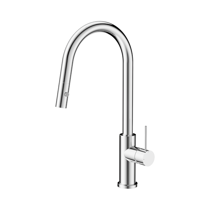 Nero Mecca Pull Out Sink Mixer With Vegie Spray Function - Chrome